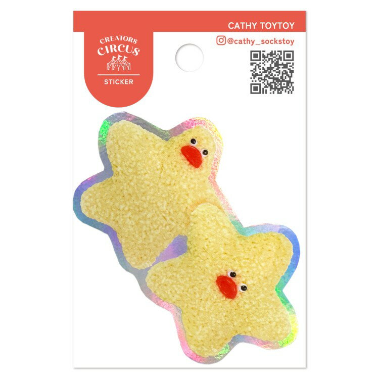 Rakuten - CATHY TOYTOY ステッカー Starfish&Star 254040 クリエイターズサーカス CREATORS CIRCUS