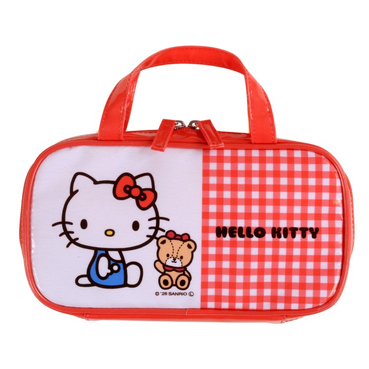 Sewing Sets - ハローキティ ソーイングセット ファスナーバッグ 188305 裁縫セット 裁縫道具 12点セット