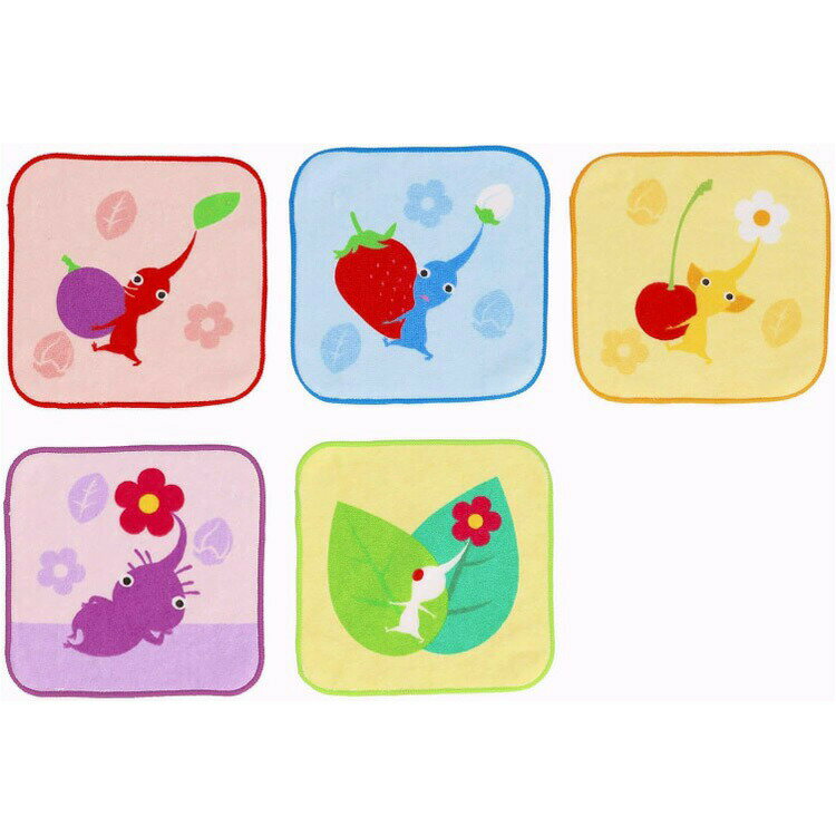 ピクミン ミニタオル5枚組 カラフルピクミン 440515 PIKMIN