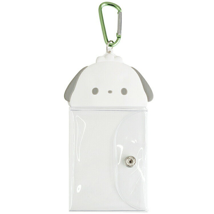 乐天商城 - ポチャッコ きゃらぴょこクリアポーチ 259003 ホワイト