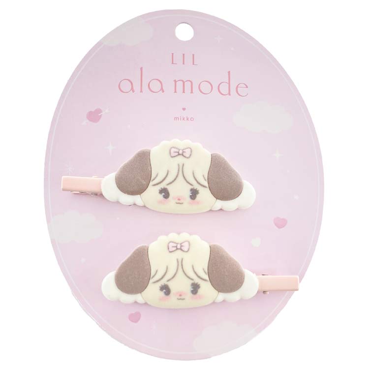 mikko illustrations フロッキー前髪クリップ スフレ 348965 Lil ala mode Angel