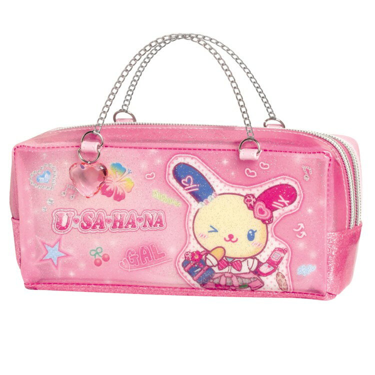 ウサハナ ツインファスナーペンケース コギャル 376163 usahana サンリオ
