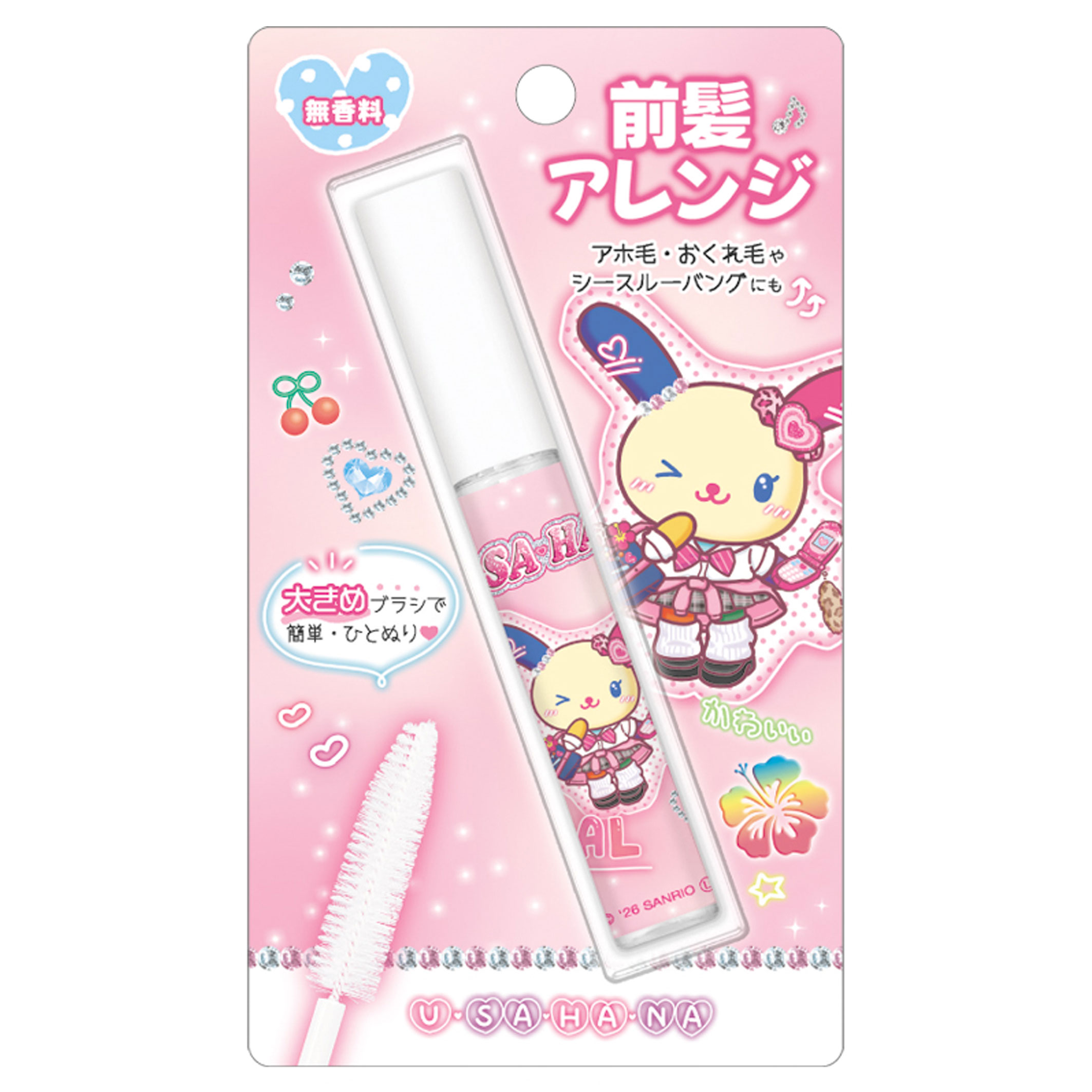 Rakuten - ウサハナ ポイントヘアロングブラシ コギャル 376439 usahana サンリオ