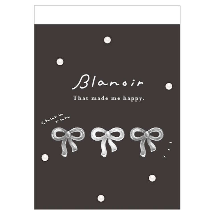 乐天商城 - ブラノワール ミニメモ クリアリボン めも メモ帳 メモ紙 メッセージ 伝言 312975