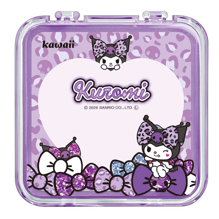 クロミ クリアケース入りメモ ギャルデザイン ケース入り 入れ物 めも メモ帳 メモ紙 メッセージ 伝言 076128...