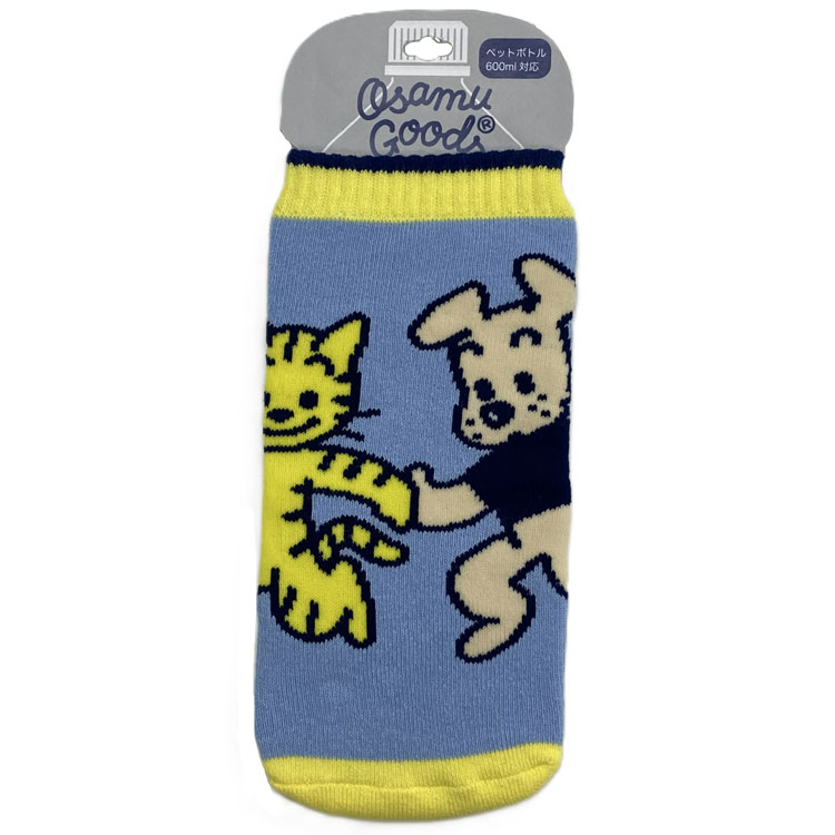 乐天商城 - オサムグッズ あれこれポーチ キャット&ドッグ 643190 OSAMUGOODS