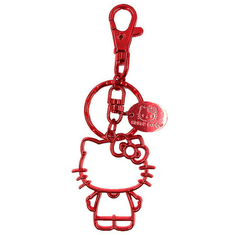 ハローキティ カラーメタルキーホルダー RD 643350 サンリオ SANRIO