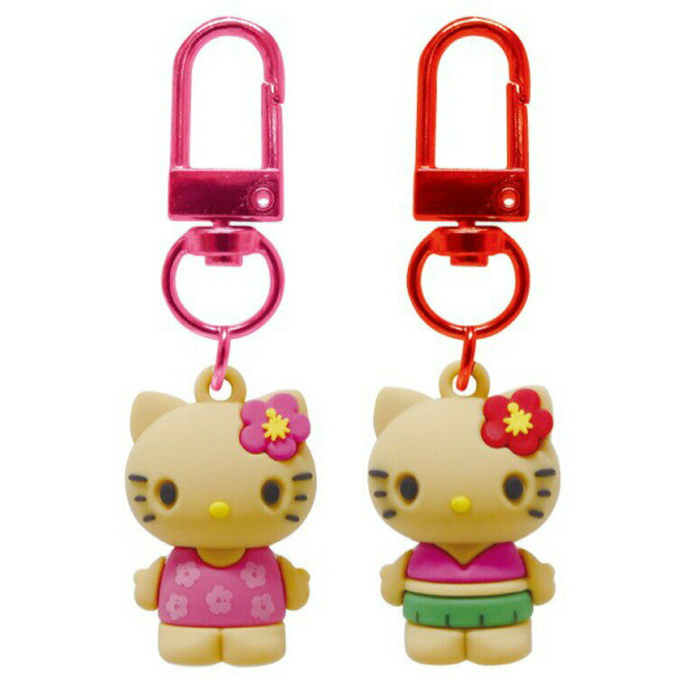 ハローキティ PVCペアキーホルダー 日焼けB 620356 サンリオ SANRIO