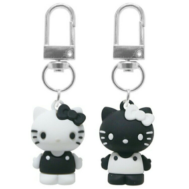 ハローキティ PVCペアキーホルダー モノクロ 620363 サンリオ SANRIO