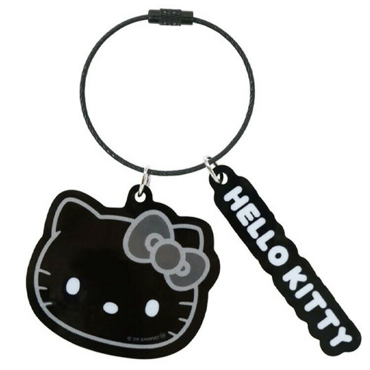 ハローキティ アクリルキーホルダー 620646 モノクロ サンリオ SANRIO