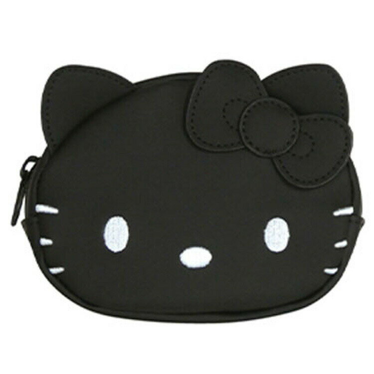 Other - ハローキティ フェイスポーチ 621049 モノクロ サンリオ SANRIO