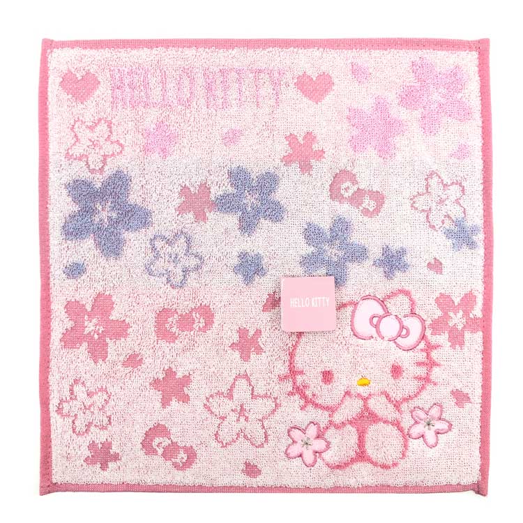 ハローキティ タオルハンカチ 桜 903080 26SS Hello Kitty サンリオ
