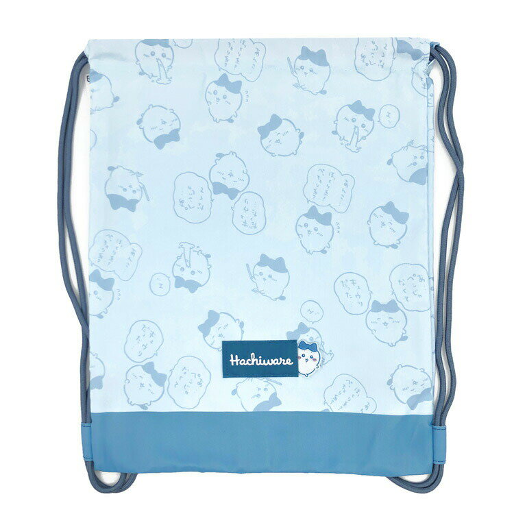 ちいかわ ひょっこりナップサック ハチワレ 318300 ブルー 巾着バッグ リュック