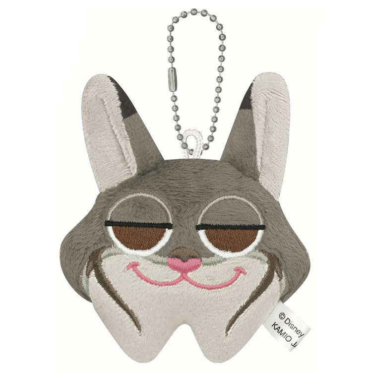 ズートピア ミニフェイスキーホルダー パウバート ダイカットフェイス ボールチェーン マスコット コレクション 070447