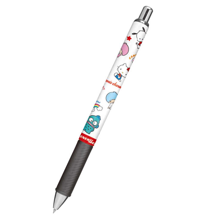サンリオキャラクターズ エナージェルボールペン 0.5mm 集合 ペン 筆記具 筆記用具 キティ キキ ララ ハンギョドン 075183
