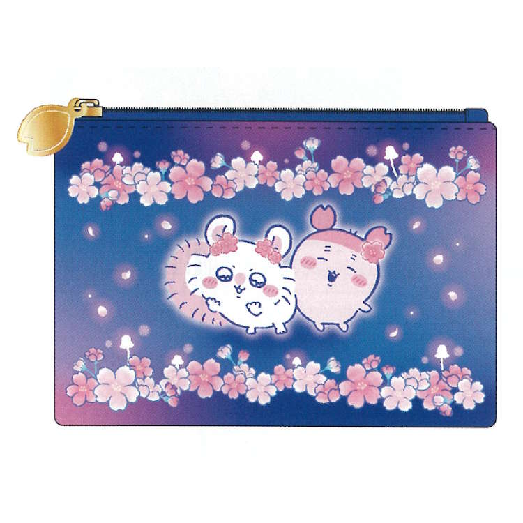 ちいかわ ティッシュポーチ ヨザクラ ティッシュケース ポーチ 小物入れ Sakura Pink 050355