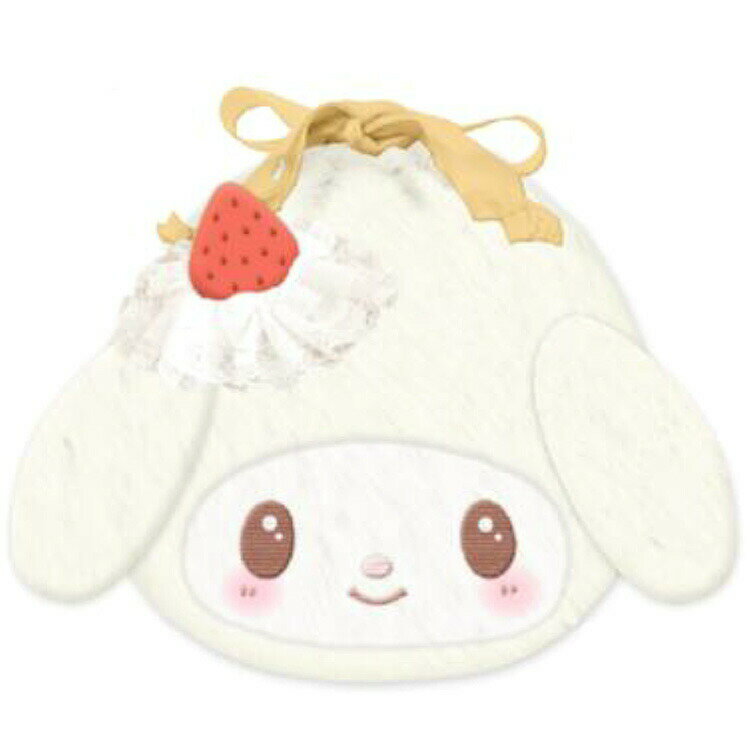 乐天商城 - マイメロディ フェイス巾着 331392 スウィートケーキ SANRIO サンリオ