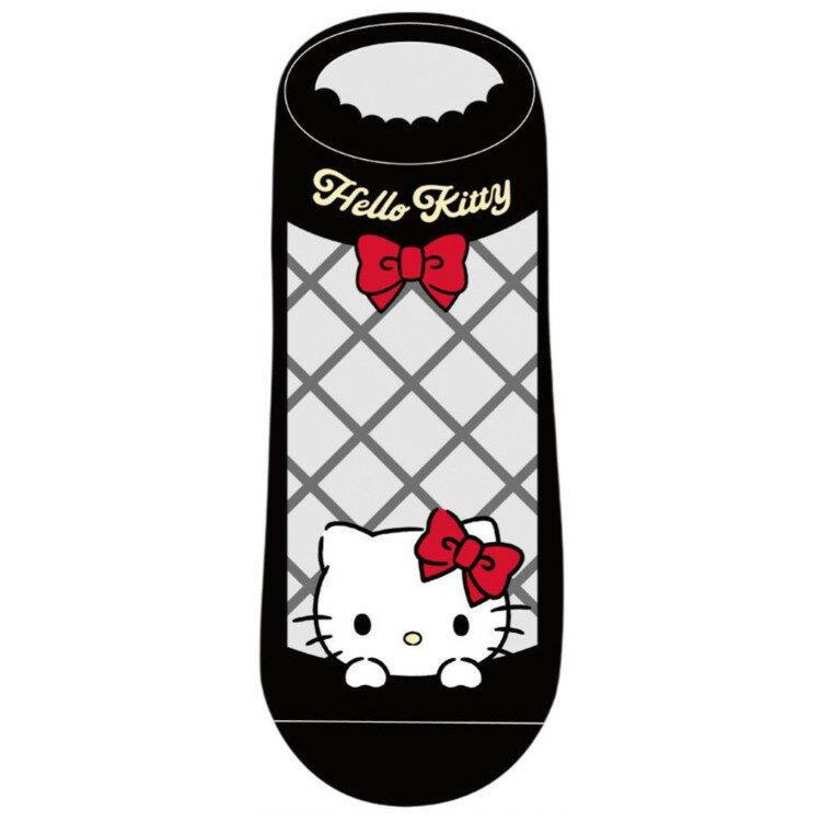 ハローキティ シースルーソックス レディース ブラック 368255 Hello Kitty サンリオ