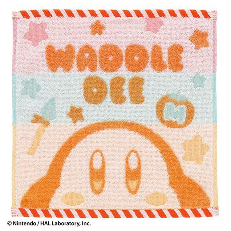 별의 커비 미니 타월 부드러운 와돌디 012268 별의 KIRBY 오렌지