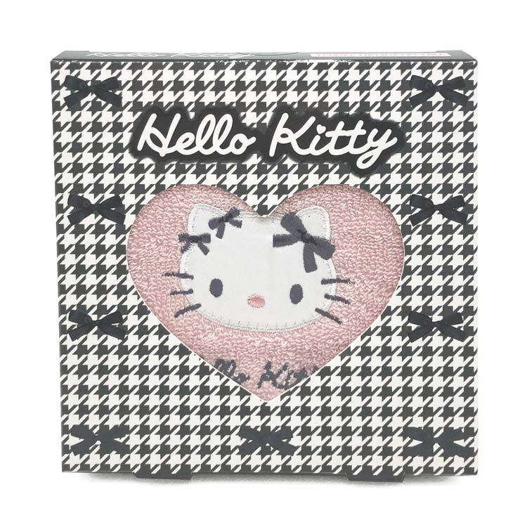 乐天商城 - ハローキティ タオルハンカチ BOX ピンク 903479 ギフト Hello Kitty サンリオ