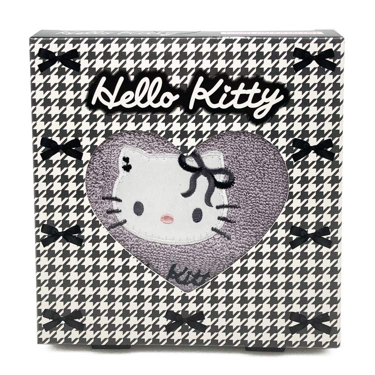 ハローキティ タオルハンカチ BOX グレー 903486 ギフト Hello Kitty サンリオ