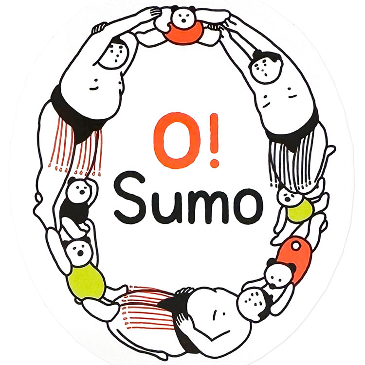 乐天商城 - くにともゆかり ステッカー O!sumo 253685 クリエイターズサーカス