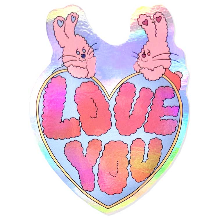 乐天商城 - KIMNEW ステッカー LOVE U 254514 クリエイターズサーカス