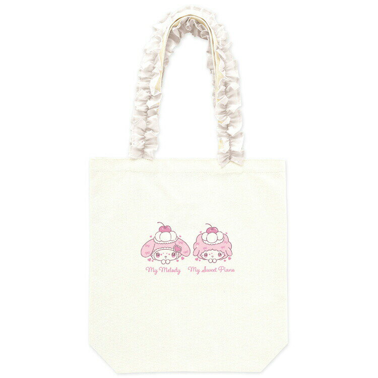 乐天商城 - マイメロディ&マイスウィートピアノ トートバッグ 375630 DOLLY MIX PETIT サンリオ SANRIO