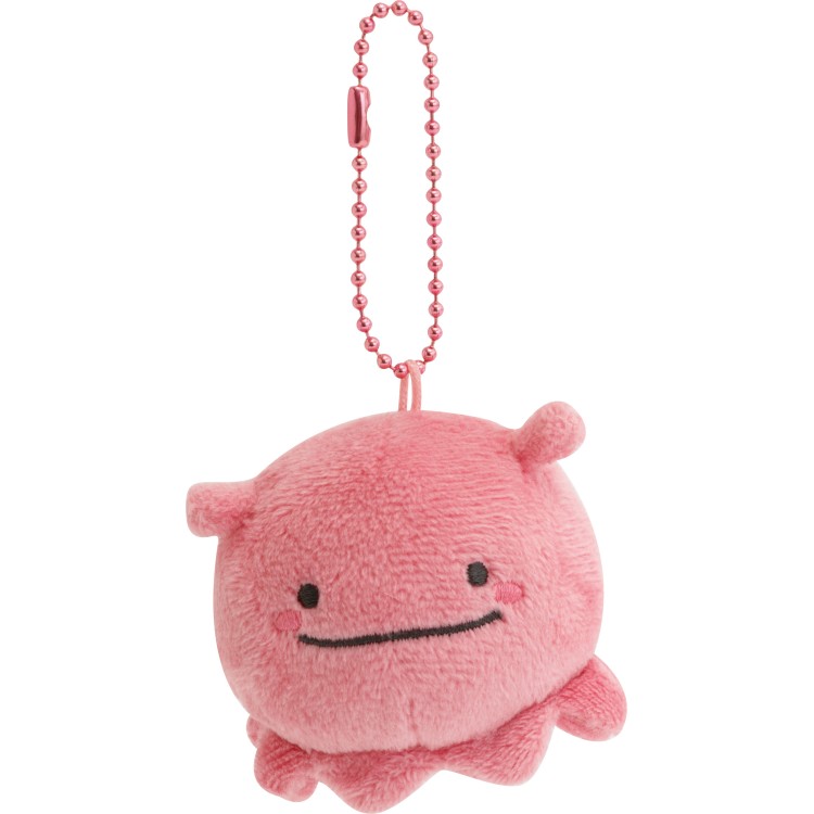 じんべえさん ぶらさげぬいぐるみ めんだこ じんべえさんとどーなつ島 ボールチェーン付ぬいぐるみ キーホルダー