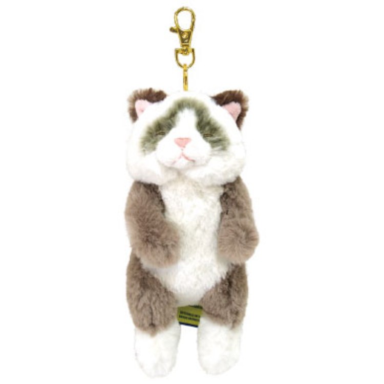 ひざねこ すやすや キーチェーン ラグドール GYBR 051953