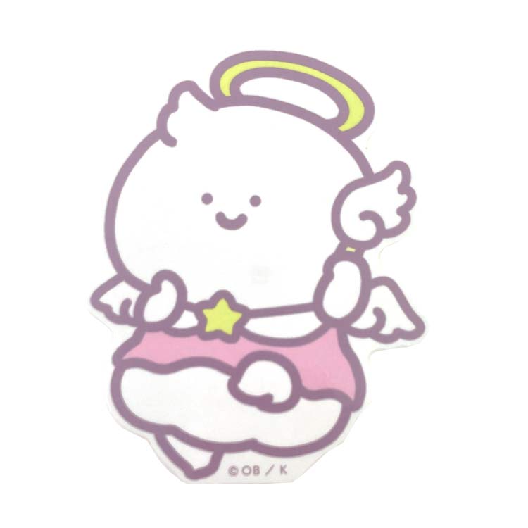 乐天商城 - お文具といっしょ ミニデコステッカー お文具さん てんし 279735 てんしとあくま お文具さん X 旧Twitter