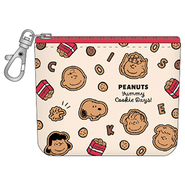 スヌーピー プチポーチ ベージュ 308492 Yummy Cookie Days! PEANUTS ピーナッツ