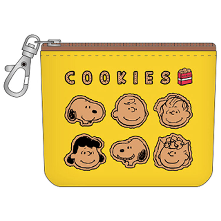 乐天商城 - スヌーピー プチポーチ 黄 308515 Yummy Cookie Days! PEANUTS ピーナッツ