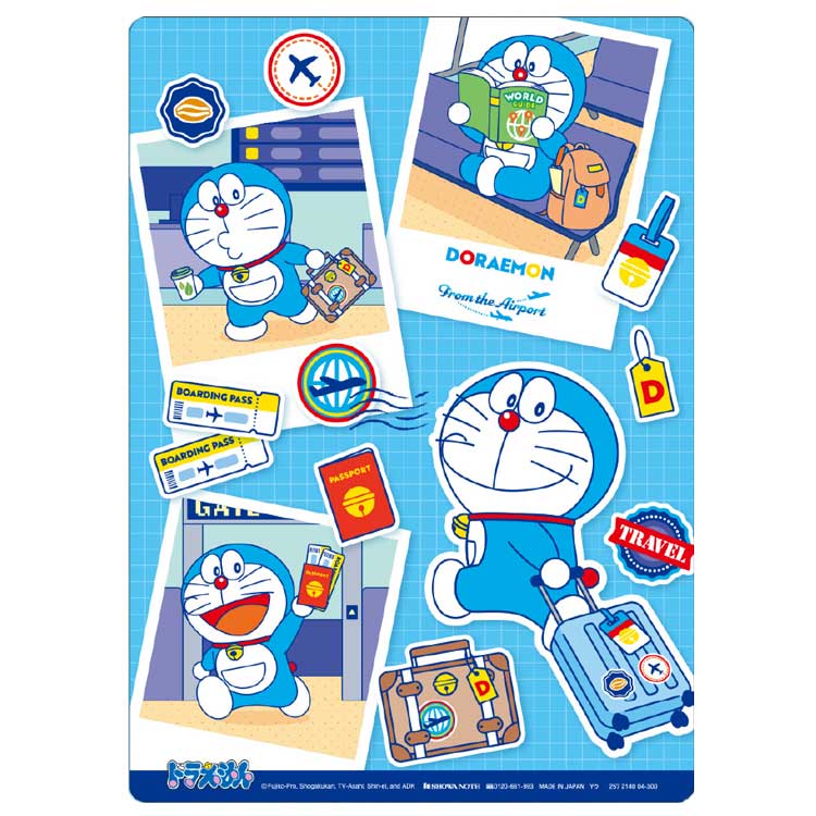 ドラえもん クリア下敷き 257097 空港 Doraemon ショウワノート
