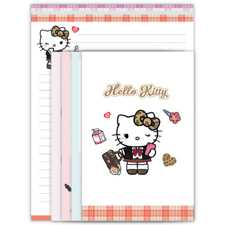 乐天商城 - ハローキティ マイセレクトレター チェック 388678 放課後ギャルズ SANRIO サンリオ