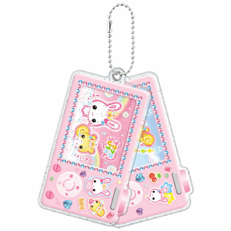 フワフワらびちゃん スライドフォトインキーホルダー 388999 平成ファンシー 推し活グッズ