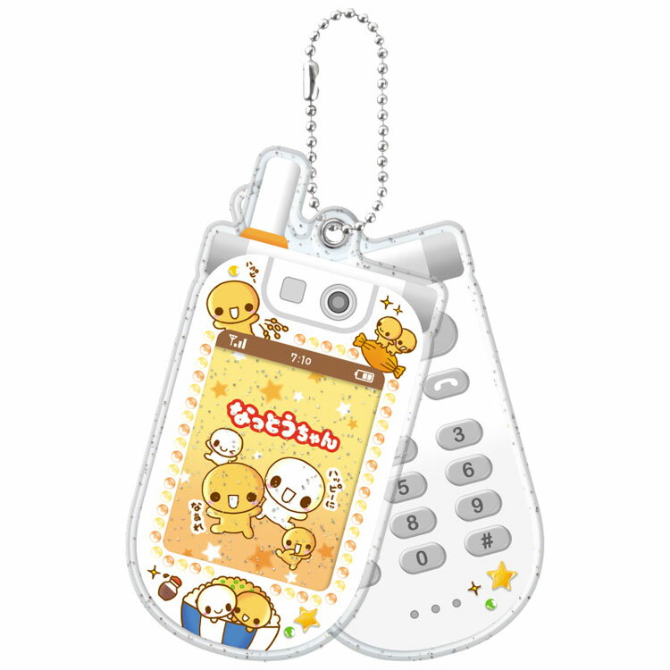 なっとうちゃん スライドフォトインキーホルダー 389033 平成ファンシー 推し活グッズ