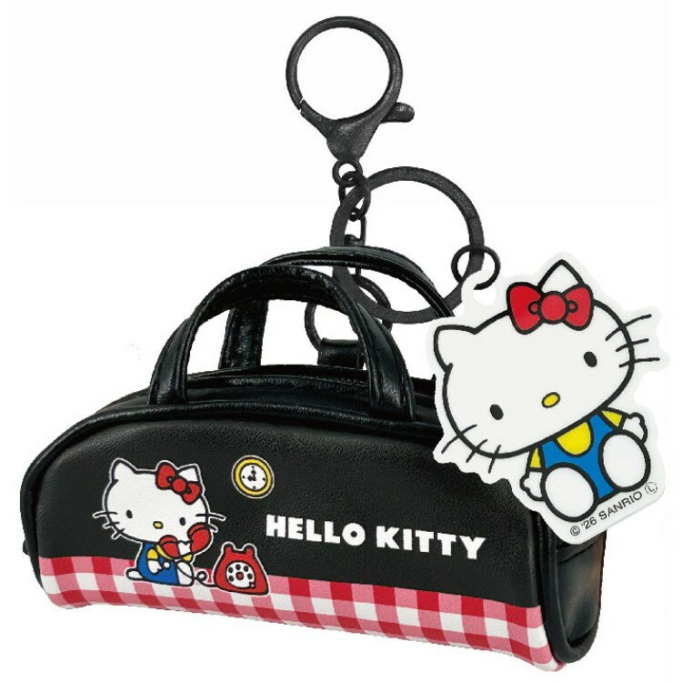 ハローキティ プチボストンチャーム ブラック 159228 Hello Kitty サンリオ