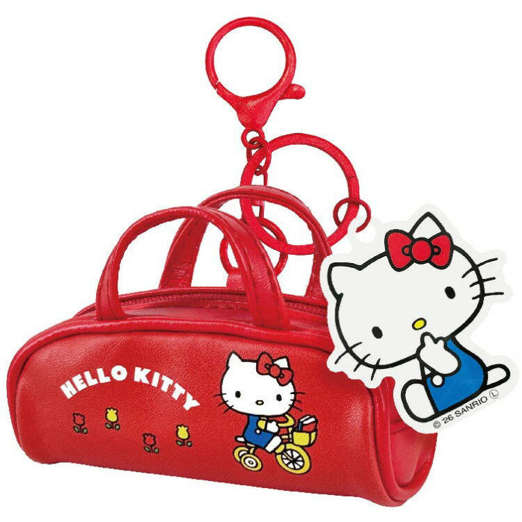 ハローキティ プチボストンチャーム レッド 159242 Hello Kitty サンリオ
