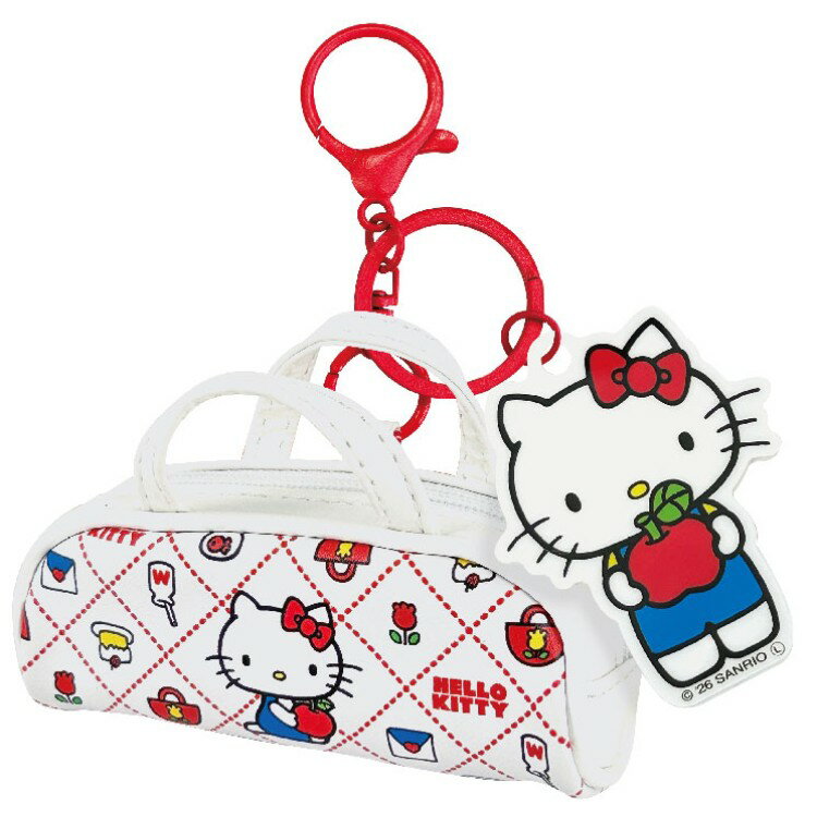 ハローキティ プチボストンチャーム ホワイト 159259 Hello Kitty サンリオ