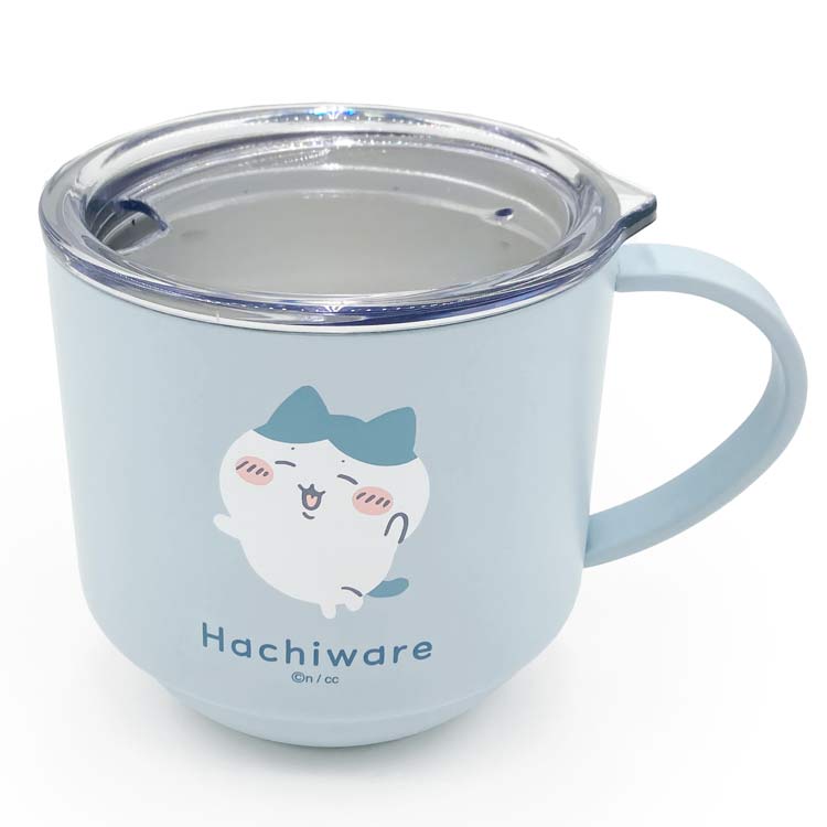 ちいかわ グッズ スタッキング蓋つきステンレスマグ 280ml ハチワレ