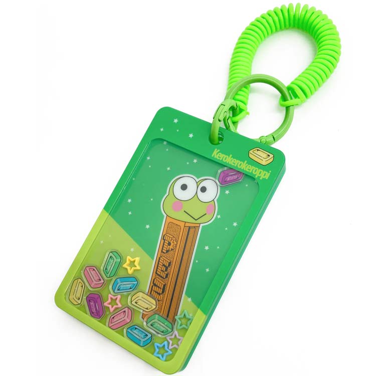 乐天商城 - PEZ×はぴだんぶい パスケース けろけろけろっぴ 745434 サンリオ SANRIO