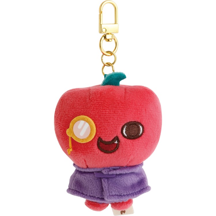 乐天商城 - 【4月中旬以降〜出荷】うそ探偵トマント とれたてぶらさげぬいぐるみ 怪盗パプリカ 第2弾 ぬいぐるみキーホルダー 赤ピーマン
