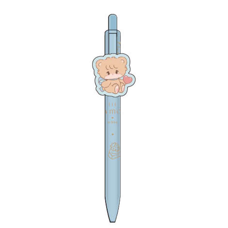 乐天商城 - mikko illustrations プレート付きボールペン 0.5mm C ラテ ペン 筆記具 筆記用具 053288 Lil ala mode リルアラモード