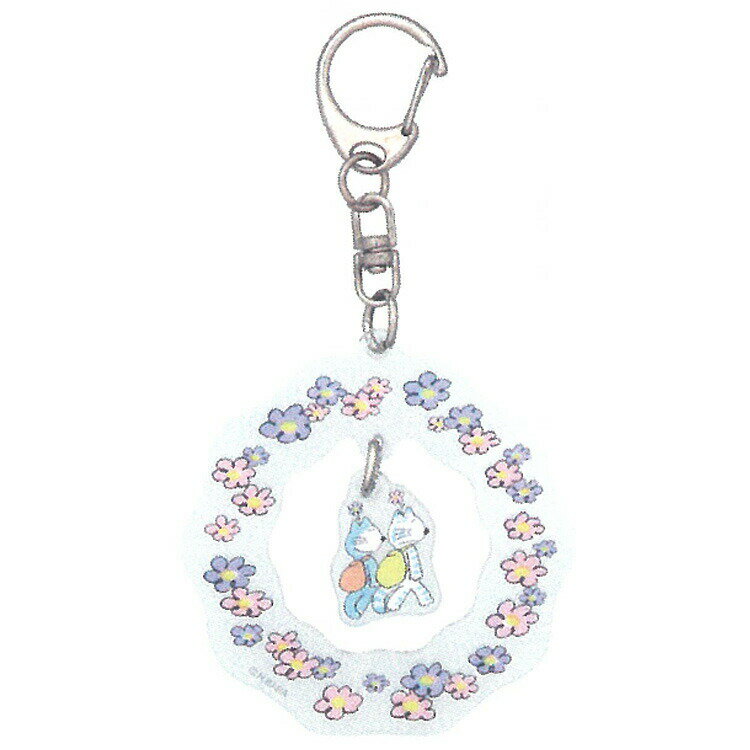 Rakuten - 11ぴきのねこ アクリルキーホルダー PK 715308 11PIKINONEKO ピンク