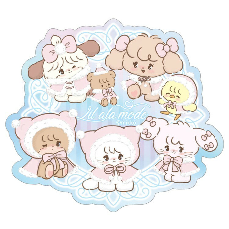 乐天商城 - mikko illustrations プリズムトラベルステッカー lil ala mode 2. Lil ala mode リルアラモード