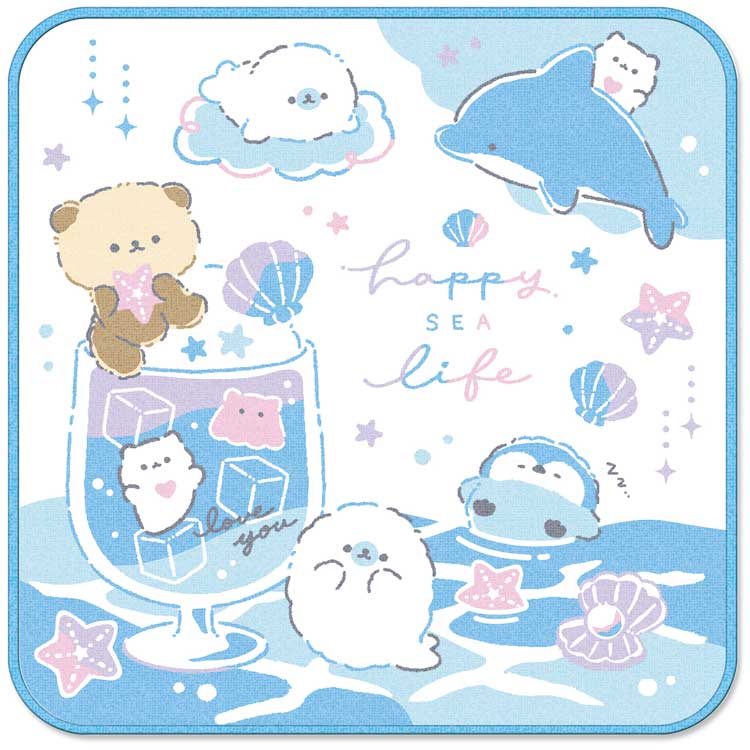 Rakuten - ハッピーシーライフ ミニタオル 031863 クーリア