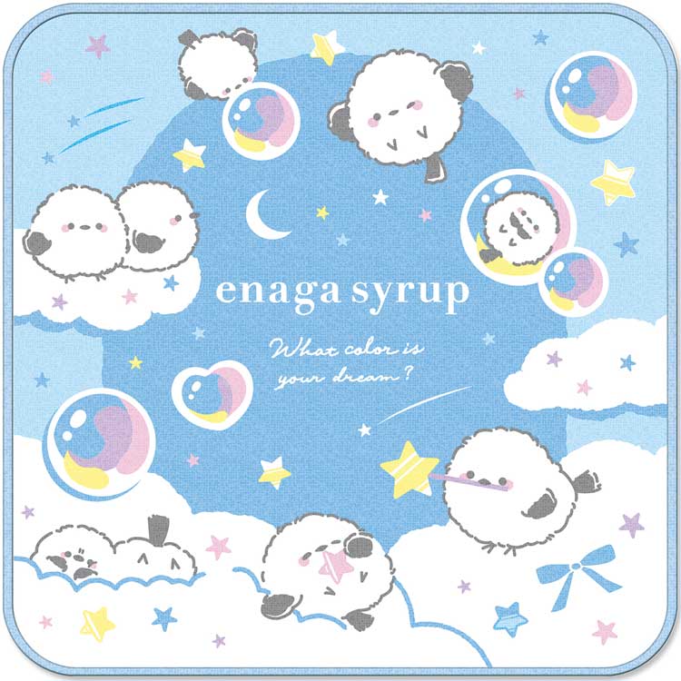 Hand Towel, Handkerchief - エナガシロップ ミニタオル 031900 クーリア しまえなが シマエナガ 小鳥
