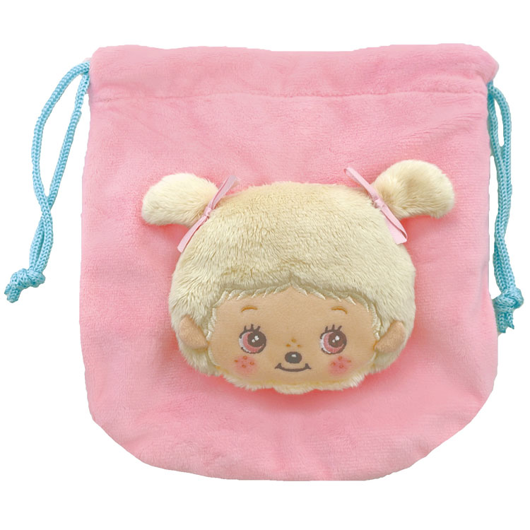 モンチッチ マスコット巾着 ベビチッチちゃん 057635 スウィートカラー