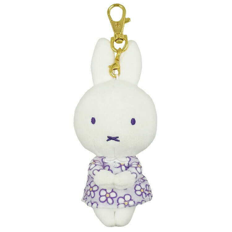 ミッフィー キーチャームマスコット PU 181559 pistachio&lavender miffy ディックブルーナ